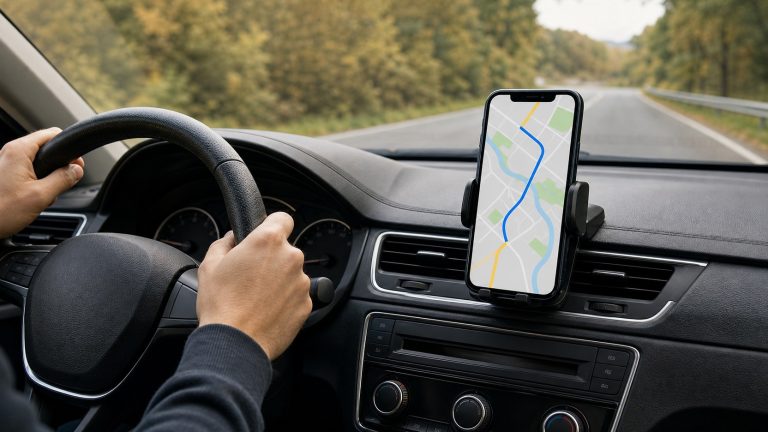 Najlepsze uchwyty na telefon do auta zamontowane na desce rozdzielczej