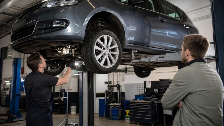 Kontrola używanego samochodu zaliczanego do najmniej awaryjnych modeli