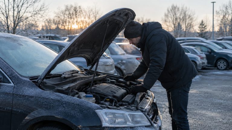 Diesel zimą i problem z uruchomieniem samochodu podczas mrozu