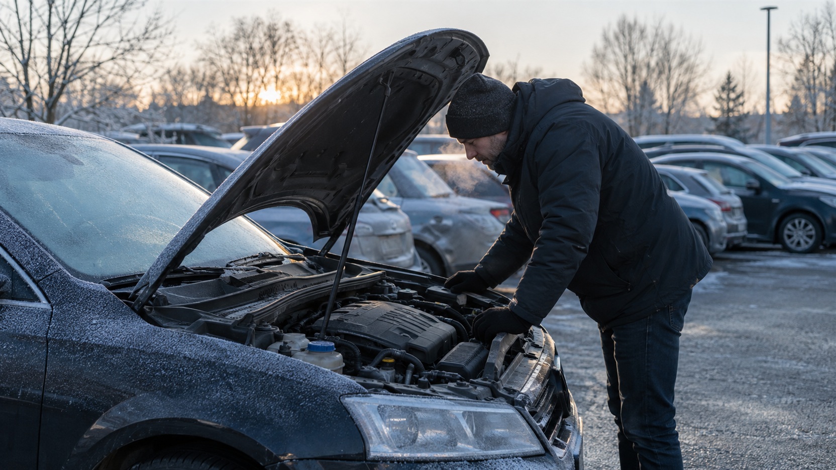 Diesel zimą i problem z uruchomieniem samochodu podczas mrozu